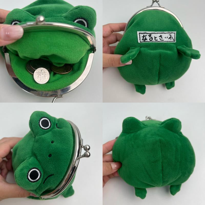 Naruto Frog Coin Purse, Cute Wallet with Gift Bag | School, Travel, Gift for Kids & Friends